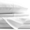 Pure Egyptian King Size Cotton Bed Sheets Set (King, 1000 Thread Count) White Bedding