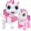Power Your Fun Robo Pets Unicorn Toys 2pk - Unicorns Gifts for Girls and Kids (1)
