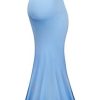 Molliya Maternity Long Dress Off Shoulder Elegant Fitted Gown Stretchy Maxi