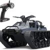 Mostop Remote Control Crawler High Speed Tank Off-Road 4WD RC Car 2.4 Ghz RC Army