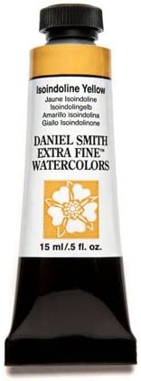 DANIEL SMITH Extra Fine Watercolor Paint, 15ml Tube, Isoindoline Yellow, 284600218