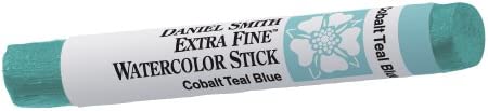 DANIEL SMITH Extra Fine Watercolor Paint, 12ml Stick, Cobalt Teal Blue, 284670032