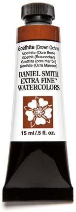 DANIEL SMITH Extra Fine Watercolor 15ml Paint Tube, Goethite-Brown Ochre (284600144)