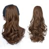 Ponytail Extension Claw,HSPJHTM Brown Hair Extensions Ponytail Extension Claw for