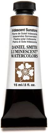 DANIEL SMITH Extra Fine Watercolor Paint, 15ml Tube, Iridescent Sunstone, 284640022
