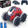 DEERC K-08 Amphibious Remote Control Car RC Cars for Boys, 2.4Ghz 4WD RC Boat with