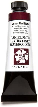 DANIEL SMITH Extra Fine Watercolor Paint, 15ml Tube, Lunar Red Rock, 284600141