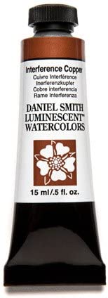 DANIEL SMITH Extra Fine Watercolor Paint, 15ml Tube, Interference Copper, 284640002