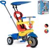 smarTrike Zoom Toddler Tricycle Push Bike – Adjustable Trike for Baby, toddler,