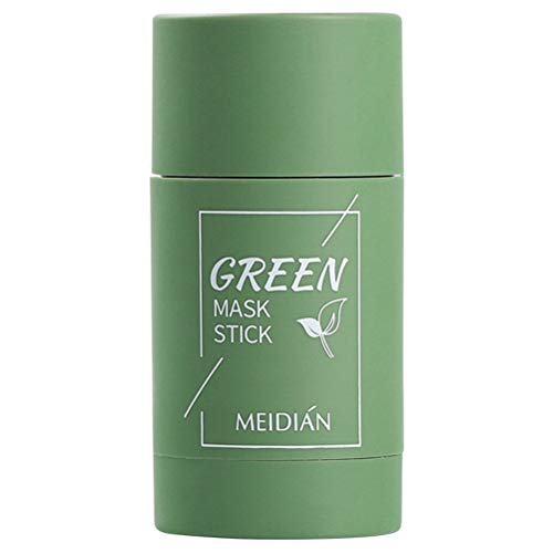 Green Tea Purifying Clay Stick Mask, Face Moisturizes Oil Control, Deep Clean Pore,