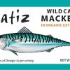 Matiz Mackerel in Extra Virgin Olive Oil, 3 Ounce Can, Spanish Natural Artisan Wild