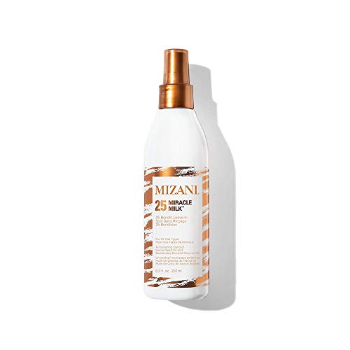 MIZANI 25 Miracle Milk Leave-In Conditioner, Moisturizing Detangler Spray, for Frizzy