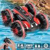 Remote Control Car Boat Amphibious-Land&Water Pool Toys for 6-10 Year Old Boys