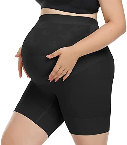 Seamless Maternity Shapewear for Dress, High Waisted Pregnancy Underwear, Prevent
