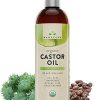 Organic Castor Oil - USDA Certified Organic 100% Pure, Cold-Pressed, Extra-Virgin,