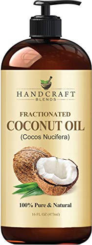 Handcraft Fractionated Coconut Oil - 100% Pure & Natural Premium Grade Coconut