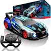 Force1 Techno Racer Remote Control Car for Kids - LED RC Car, High Speed Race Drift