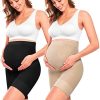 “Baby Bump” Premium Maternity Shapewear, High Waisted Mid-Thigh Pregnancy Underwear