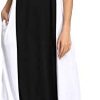 Celmia Women Casual Maxi Dress Long Sleeve Loose Vintage Embroidered Long Dresses