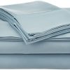 Pointehaven 100% Cotton Sheets Queen Size, 500 Thread Count Sateen Weave Bed Sheet &