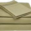 Sweet Home Collection Supreme 1800 Series 4pc Bed Sheet Set Egyptian Quality Deep