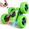 Tecnock Remote Control Car for Kids,360 ° Rotating Double Sided Flip RC Stunt