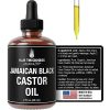 Jamaican Black Castor Oil (2fl Oz) by Hair Thickness Maximizer. Pure Unrefined Oils