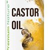 Castor Oil Pure Carrier Oil - Cold Pressed Castrol Oil for Essential Oils Mixing