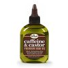 Difeel Caffeine & Castor Premium Hair Oil for Faster Hair Growth 7.78 oz.