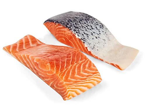 Oshēn Brand - Atlantic Salmon - 8oz Fresh Fillet Skin-on Portions (4 Count)