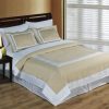 Luxurious Hotel Linen & White 4 Piece (4PC) King Size Comforter Set 100% Egyptian