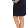 Tapata Women's Maternity Skirts Stretchy Midi Length Pencil Skirt with Waistband
