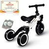 KH2ONE 5 in 1 Toddler Tricycle for 1-3 Year Olds and Balance Bike - Diploma of My