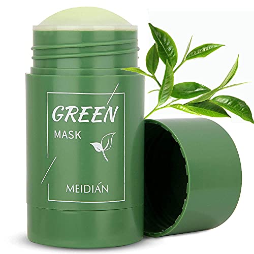 Green Tea Purifying Clay Mask, Face Moisturizes Oil Control, Deep Clean Pore,