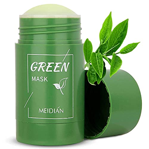 Green Tea Mask Stick for Face, Blackhead Remover with Green Tea Extract, Deep Pore