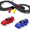 Boley Slot Car Racing Track Set - Build Your Own Electric Double-Rail Racing Track -