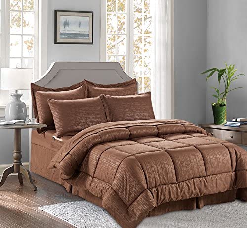 Luxury Bed-in-a-Bag Comforter Set on Amazon! Elegant Comfort Wrinkle Resistant -