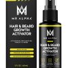 MR ALPHA Hair Growth Serum for Men and Women - Facial Hair Growth for Men & Fast Hair