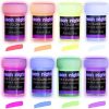Neon Nights Glow-in-the-Dark Paint - Multi-Surface Acrylic Paints for Outdoor and