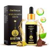 Hair Growth Oil with Natural Caffeine and Biotin - Hair Regrowth Serum for Stronger,