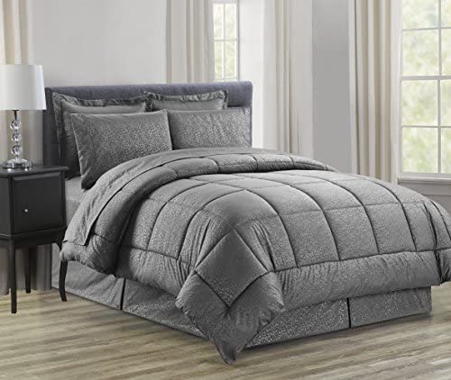 Luxury Bed-in-a-Bag Comforter Set on Amazon! Elegant Comfort Wrinkle Resistant -