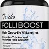 Tricho Folliboost Hair Growth Vitamins - with Biotin, Vitamin C, Zinc, and Vitamin
