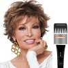 Bundle - 5 items: Voltage by Raquel Welch Wig, Christy's Wigs Q & A Booklet, Wig