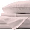 Pure Egyptian Queen Size Cotton Bed Sheets Set (Queen, 800 Thread Count) Blush