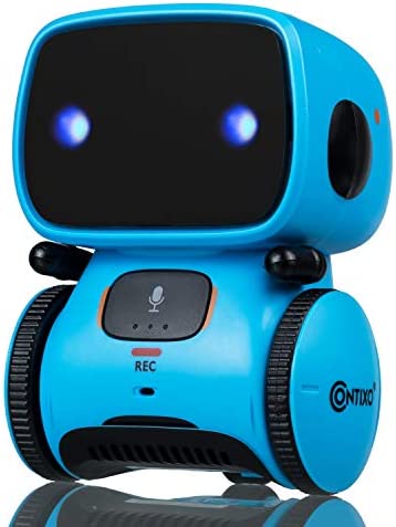 Contixo R1 Learning Educational Kids Robot Toy Talking Speech Recognition Recording