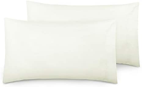 100% Organic Cotton Pillowcase King|Organic Ivory Pillowcase|400 Thread Count Organic