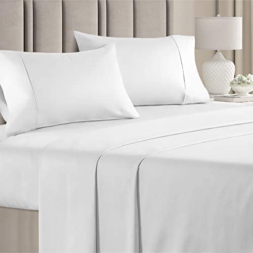 1000 Thread Count Cotton - Softer Than Egyptian Cotton - Queen Size Sheet Set -