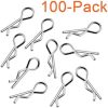 100PCS Universal RC Body Clips Pins for All 1/10 1/12 Scale Redcat HPI Himoto HSP
