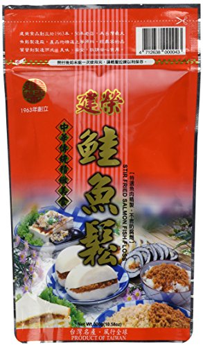 10.58oz Stir Fried Salmon Fish Floss by Chien Jung, Pack of 1