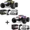 1:16 Scale Large RC Cars 40+ kmh Speed - Boys Remote Control Car 4x4 Off Road Monster